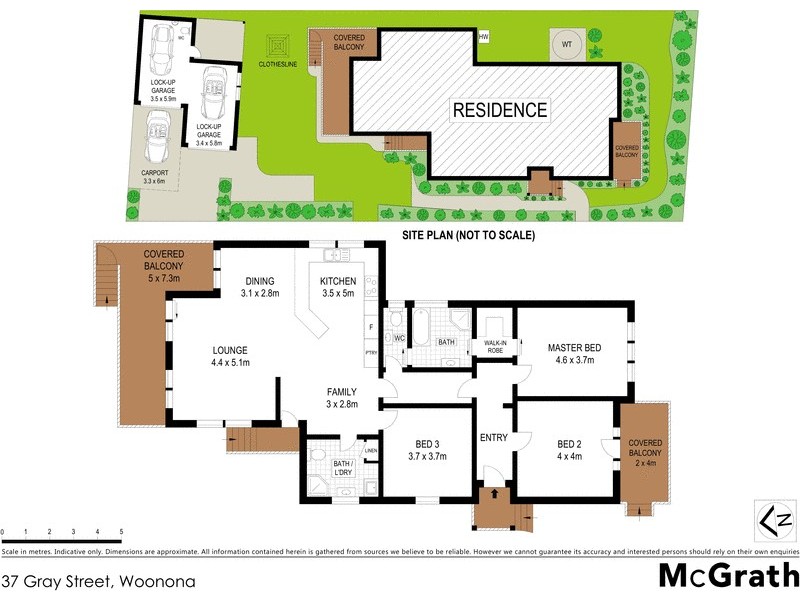 37 Gray Street, Woonona NSW 2517 Floorplan