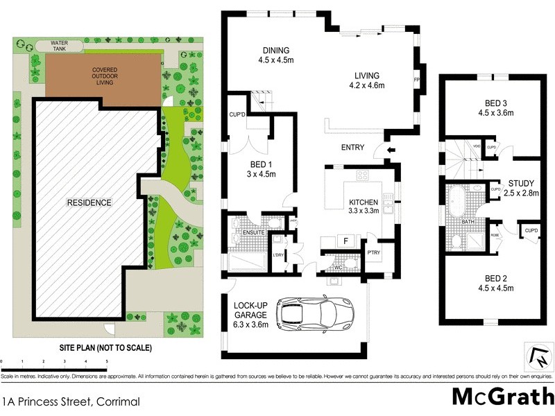 1A Princess Street, Corrimal NSW 2518 Floorplan