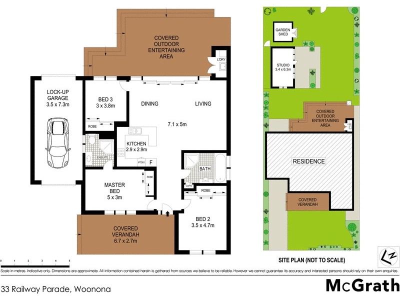33 Railway Parade, Woonona NSW 2517 Floorplan