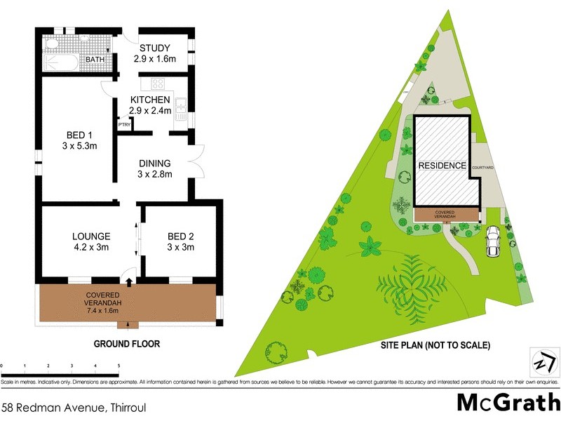 58 Redman Avenue, Thirroul NSW 2515 Floorplan