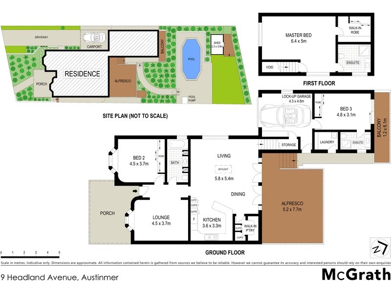 9 Headland Avenue, Austinmer NSW 2515 Floorplan