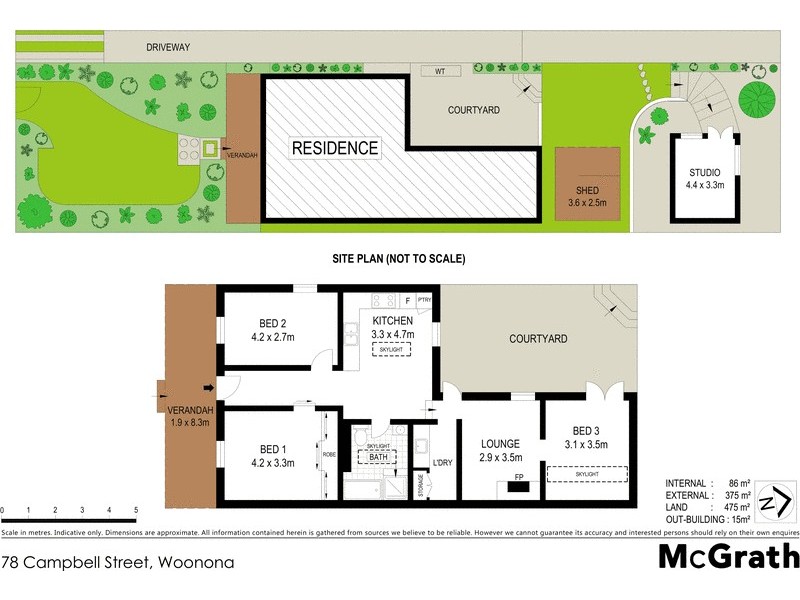 78 Campbell Street, Woonona NSW 2517 Floorplan