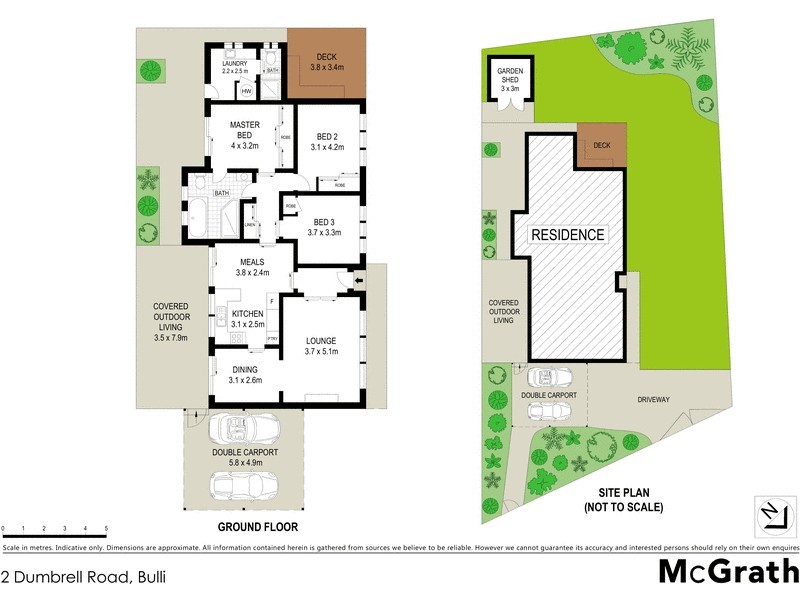 2 Dumbrell Road, Bulli NSW 2516 Floorplan