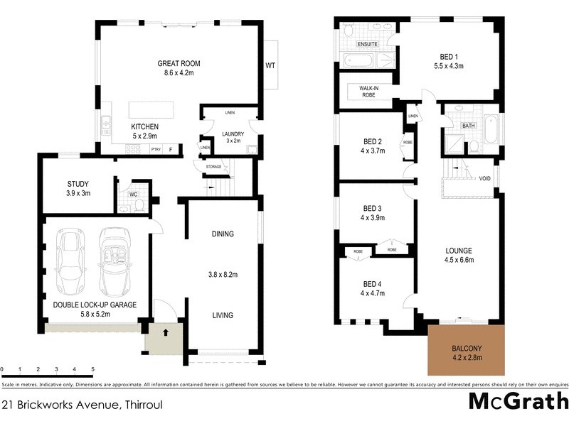 21 Brickworks Avenue, Thirroul NSW 2515 Floorplan