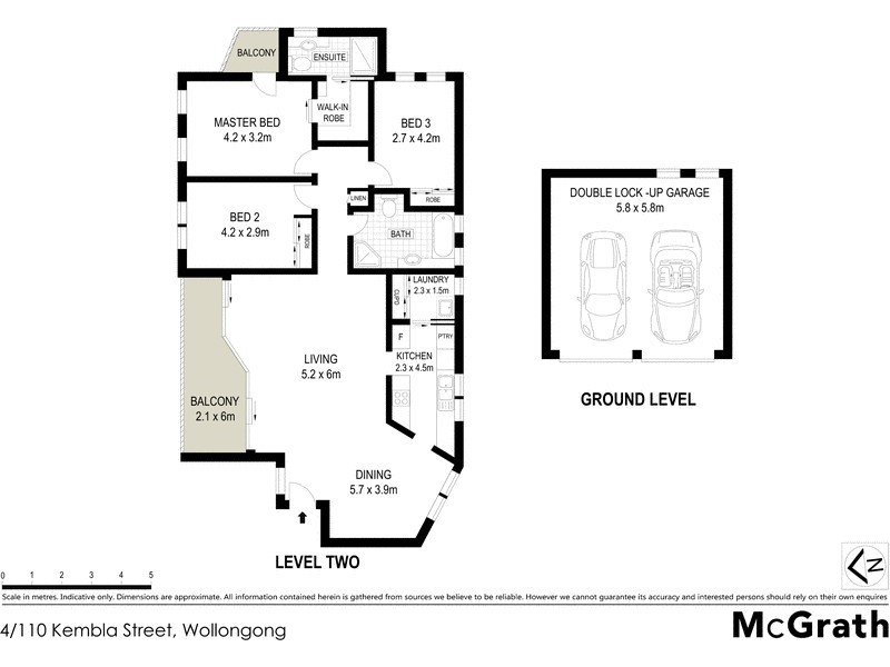 4/110 Kembla Street, Wollongong NSW 2500 Floorplan