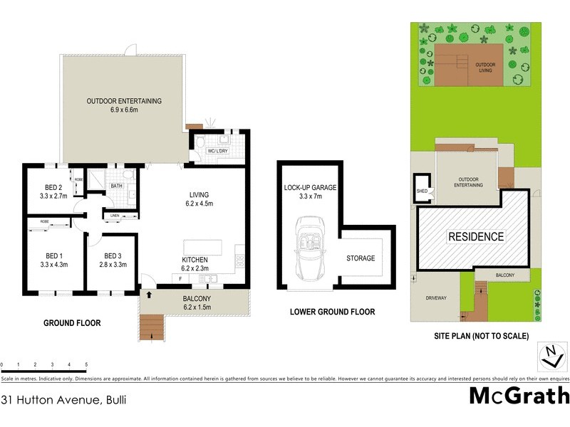 31 Hutton Avenue, Bulli NSW 2516 Floorplan