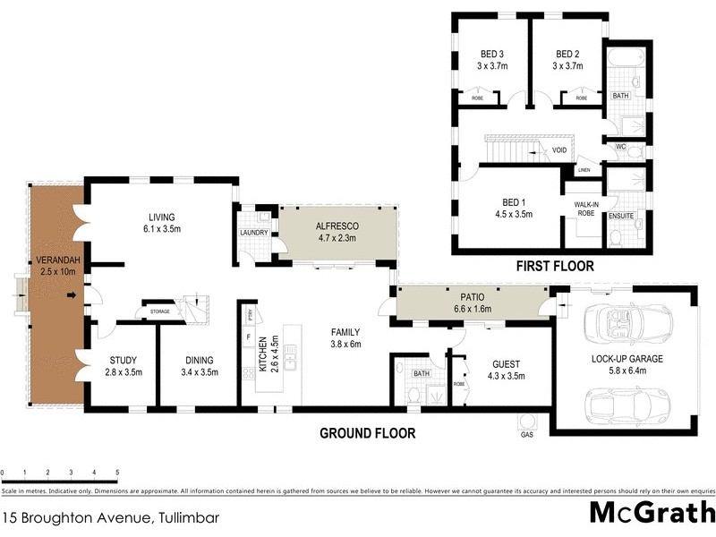 15 Broughton Avenue, Tullimbar NSW 2527 Floorplan