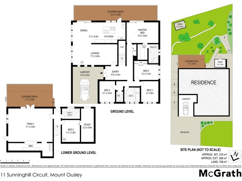 11 Sunninghill Circuit, Mount Ousley NSW 2519 Floorplan