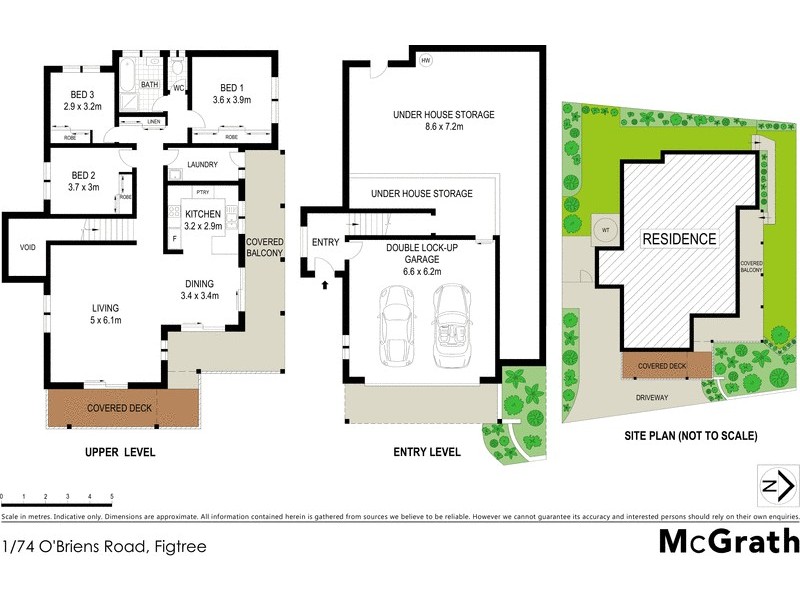 1/74 O’Briens Road, Figtree NSW 2525 Floorplan