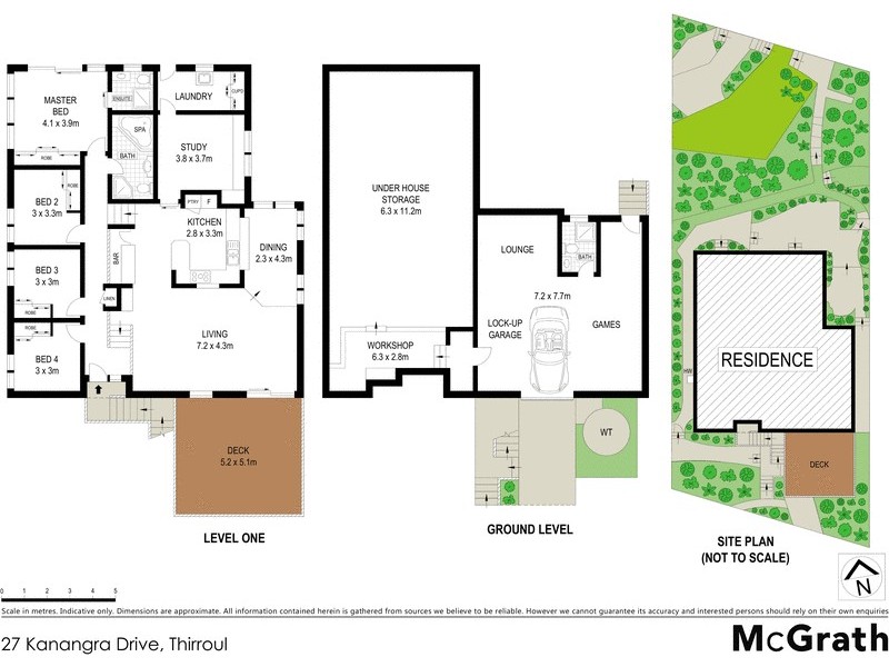 27 Kanangra Drive, Thirroul NSW 2515 Floorplan