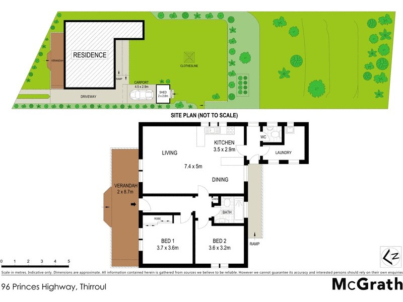 96 Princes Highway, Thirroul NSW 2515 Floorplan