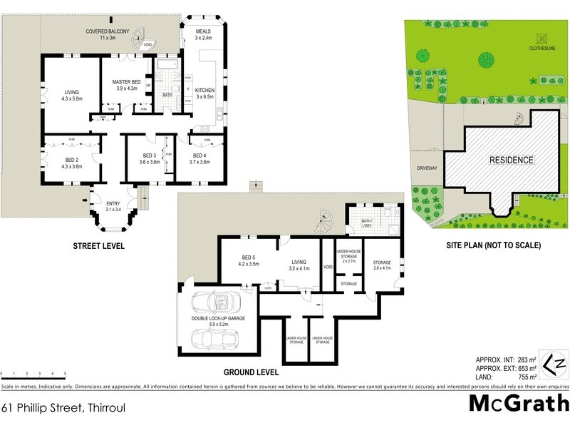 61 Phillip Street, Thirroul NSW 2515 Floorplan