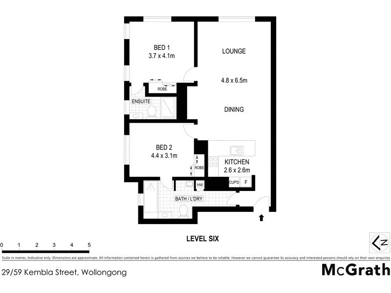 29/59 Kembla Street, Wollongong NSW 2500 Floorplan