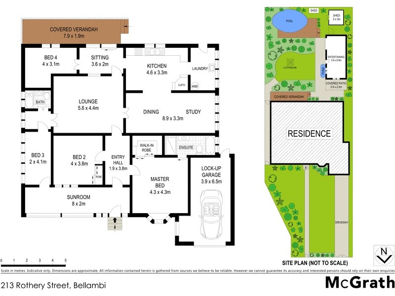 213 Rothery Street, Bellambi NSW 2518 Floorplan