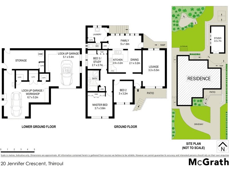 20 Jennifer Crescent, Thirroul NSW 2515 Floorplan