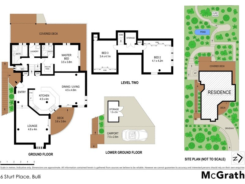 6 Sturt Place, Bulli NSW 2516 Floorplan