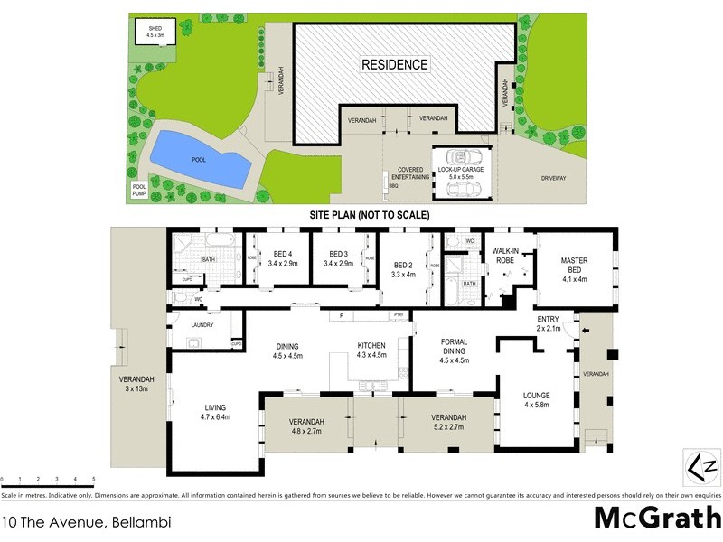 10 The Avenue, Bellambi NSW 2518 Floorplan