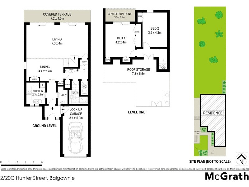 2/20C Hunter Street, Balgownie NSW 2519 Floorplan