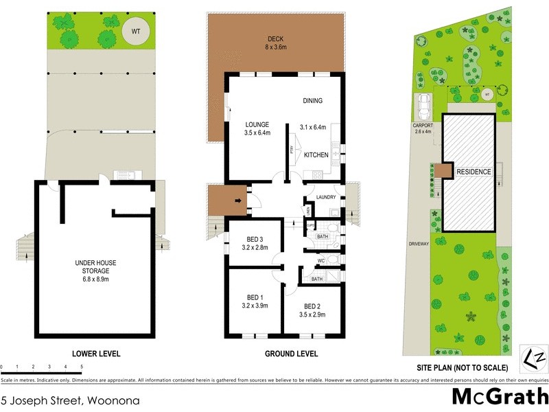 5 Joseph Street, Woonona NSW 2517 Floorplan