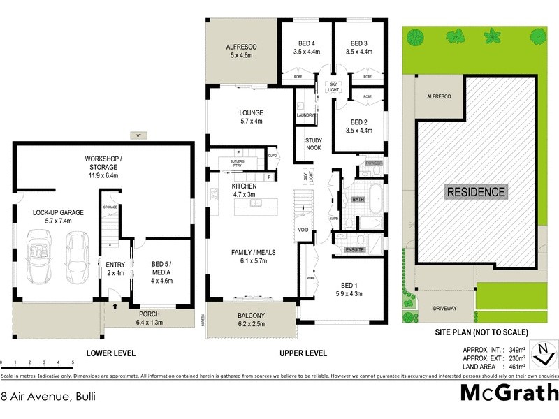8 Air Avenue, Bulli NSW 2516 Floorplan