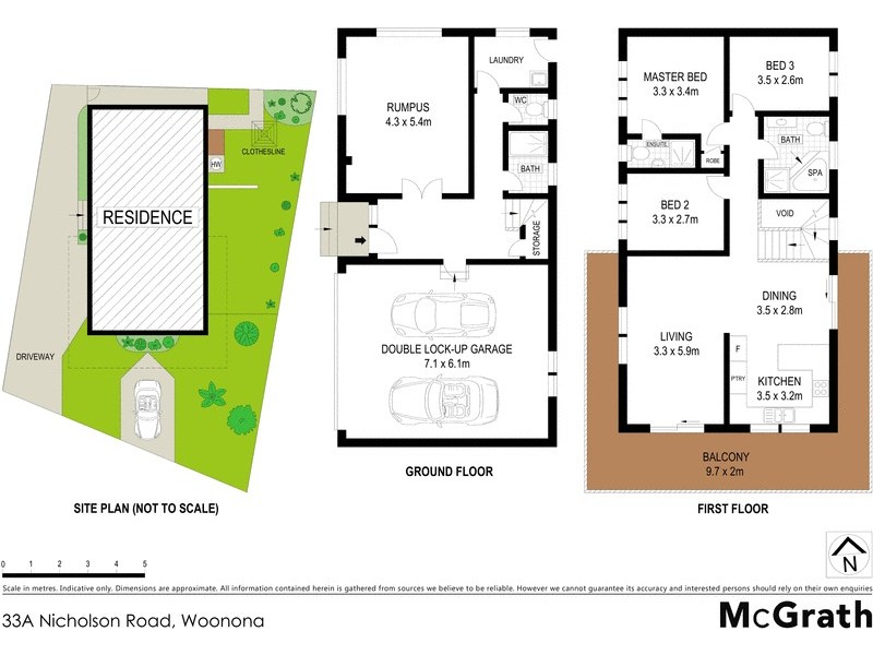 33a Nicholson Road, Woonona NSW 2517 Floorplan