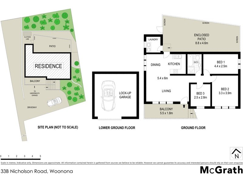 33b Nicholson Road, Woonona NSW 2517 Floorplan