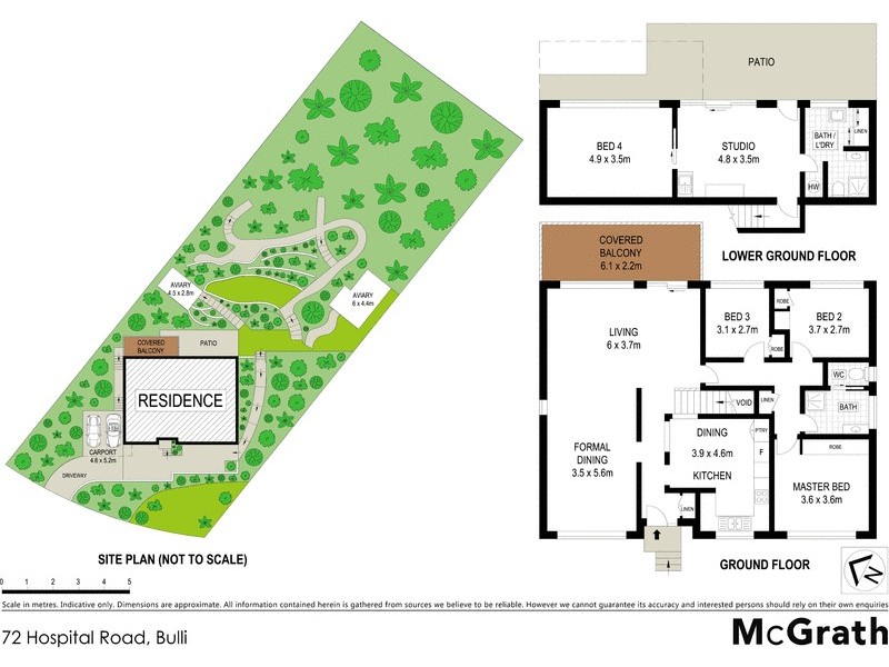 72 Hospital Road, Bulli NSW 2516 Floorplan