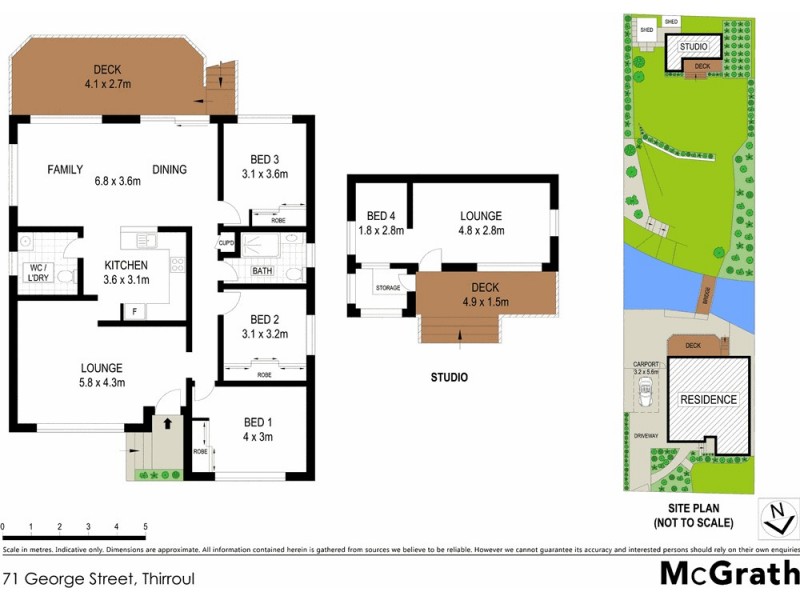 71 George Street, Thirroul NSW 2515 Floorplan