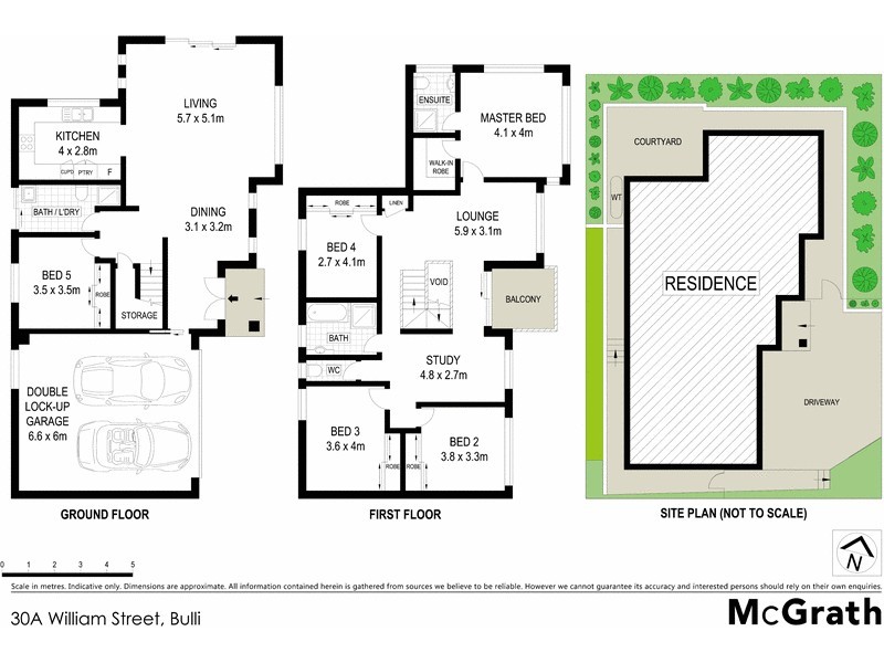 30A William Street, Bulli NSW 2516 Floorplan