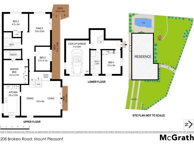 208 Brokers Road, Mount Pleasant NSW 2519 Floorplan