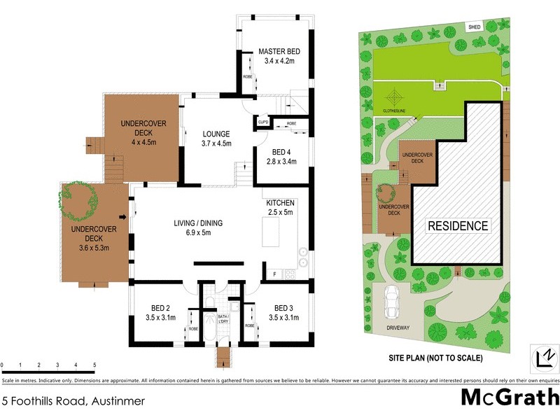 5 Foothills Road, Austinmer NSW 2515 Floorplan