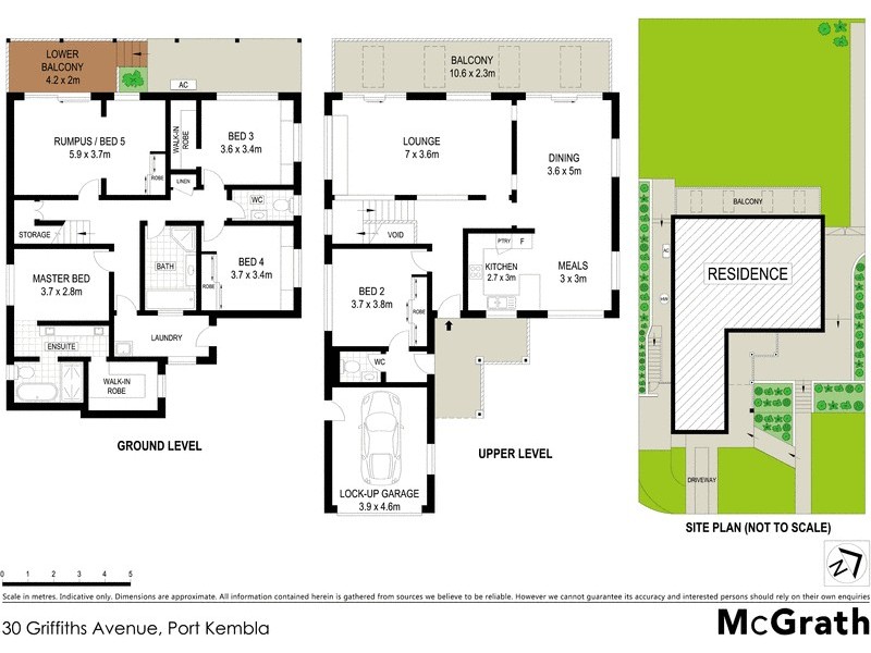 30 Griffiths Avenue, Port Kembla NSW 2505 Floorplan