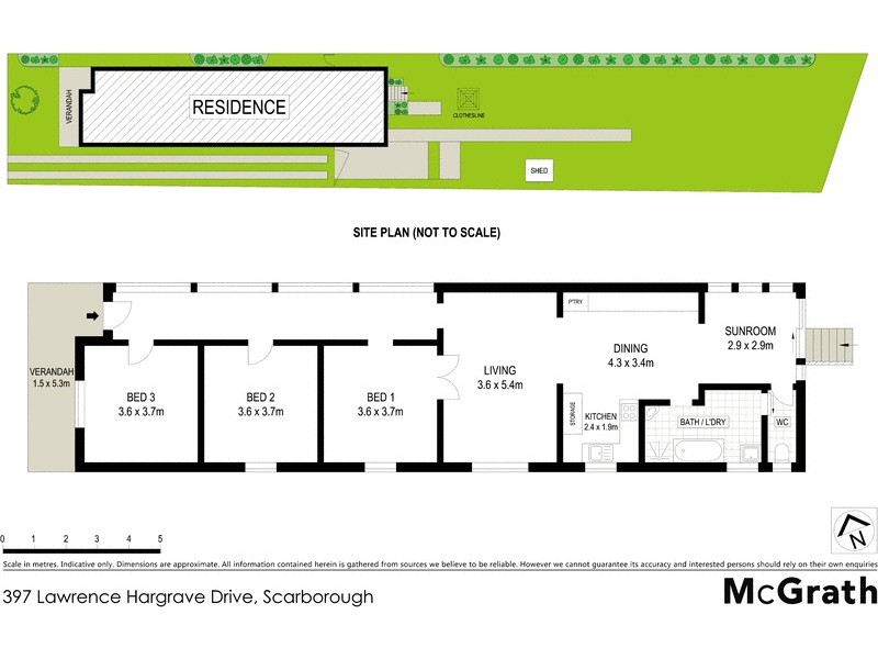 397 Lawrence Hargrave Drive, Scarborough NSW 2515 Floorplan