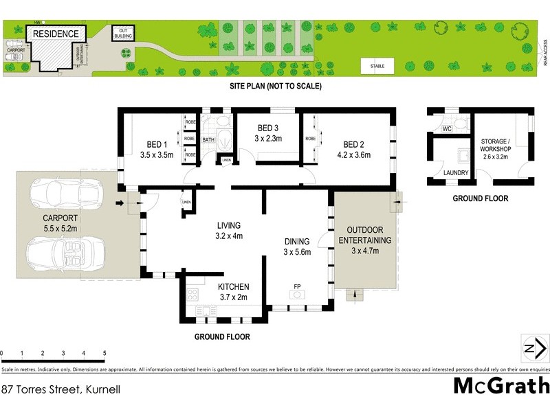 87 Torres Street, Kurnell NSW 2231 Floorplan