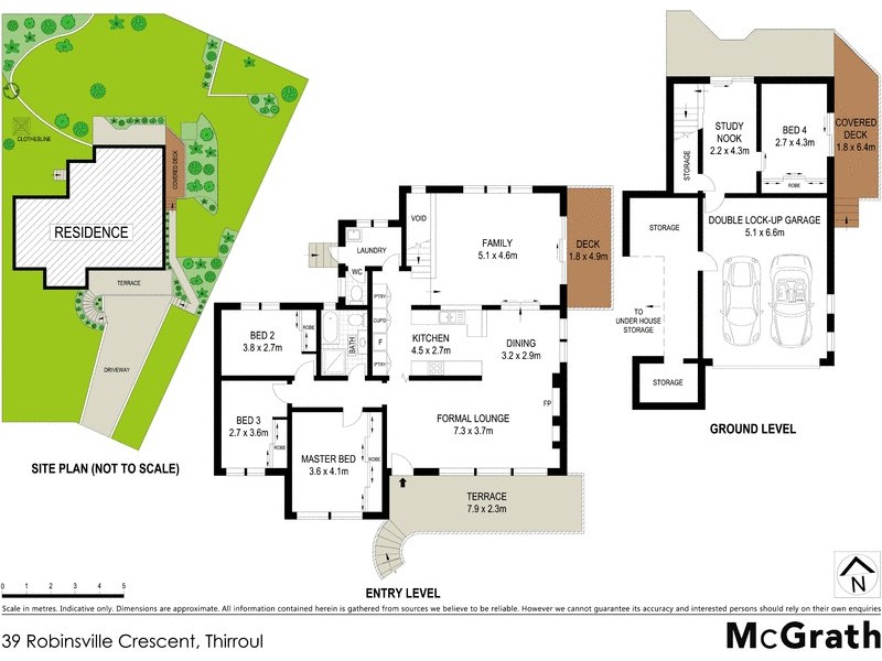 39 Robinsville Crescent, Thirroul NSW 2515 Floorplan