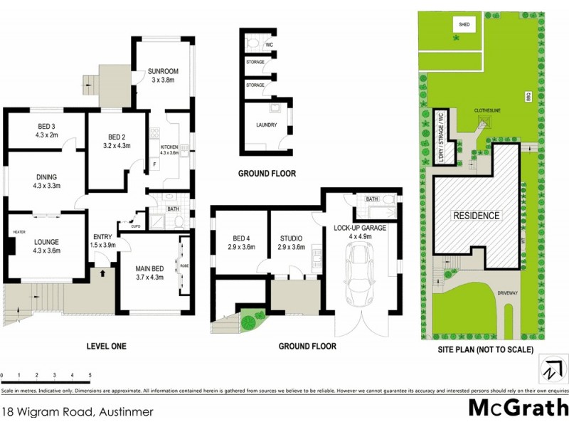 18 Wigram Road, Austinmer NSW 2515 Floorplan