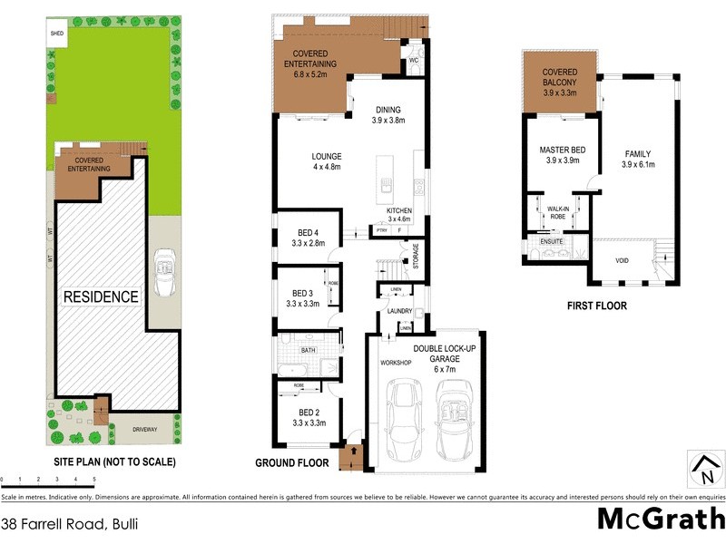 38 Farrell Road, Bulli NSW 2516 Floorplan