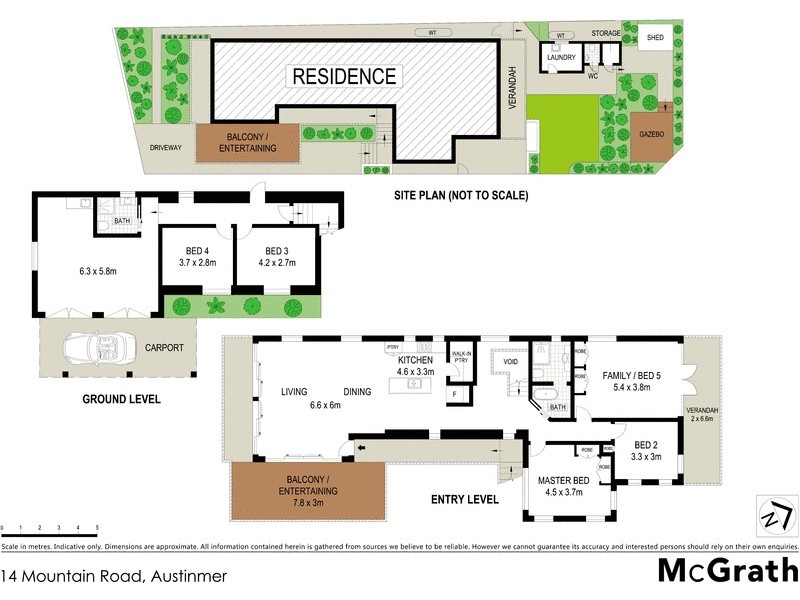 14 Mountain Road, Austinmer NSW 2515 Floorplan