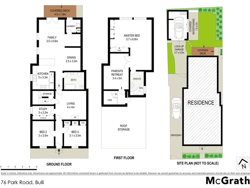 76 Park Road, Bulli NSW 2516 Floorplan