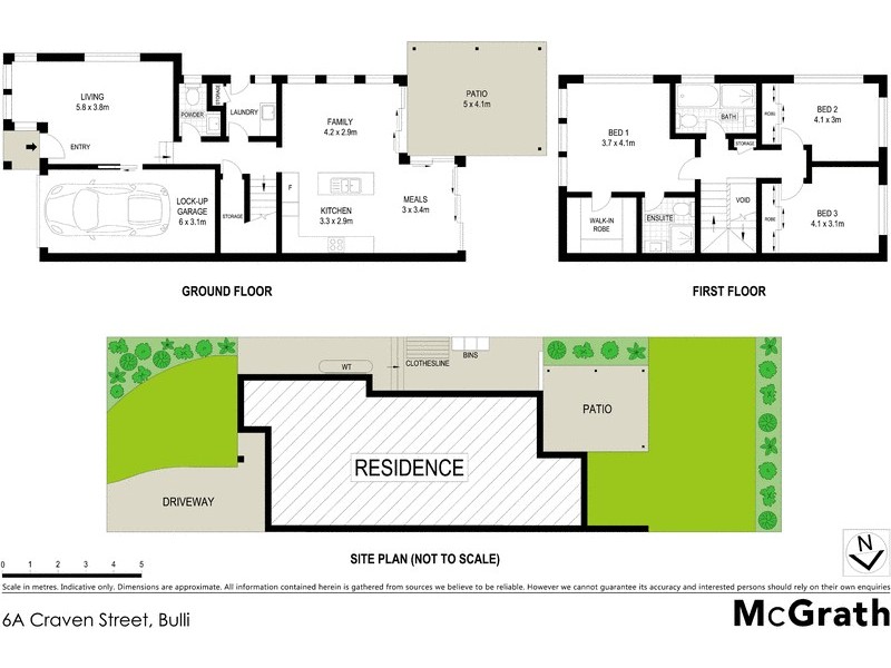 6A Craven Street, Bulli NSW 2516 Floorplan