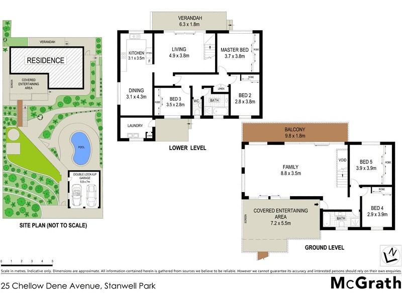 25 Chellow Dene Avenue, Stanwell Park NSW 2508 Floorplan