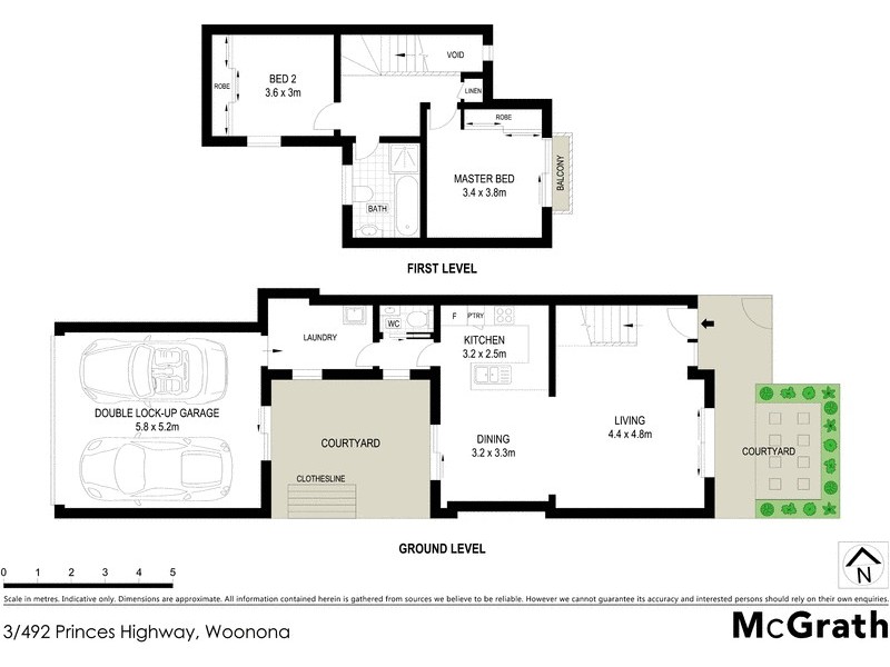 3/492 Princes Highway, Woonona NSW 2517 Floorplan