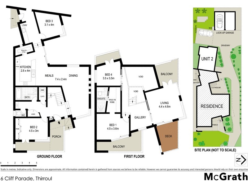 6 Cliff Parade, Thirroul NSW 2515 Floorplan