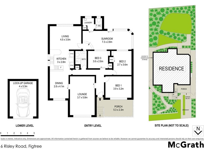 6 Risley Road, Figtree NSW 2525 Floorplan