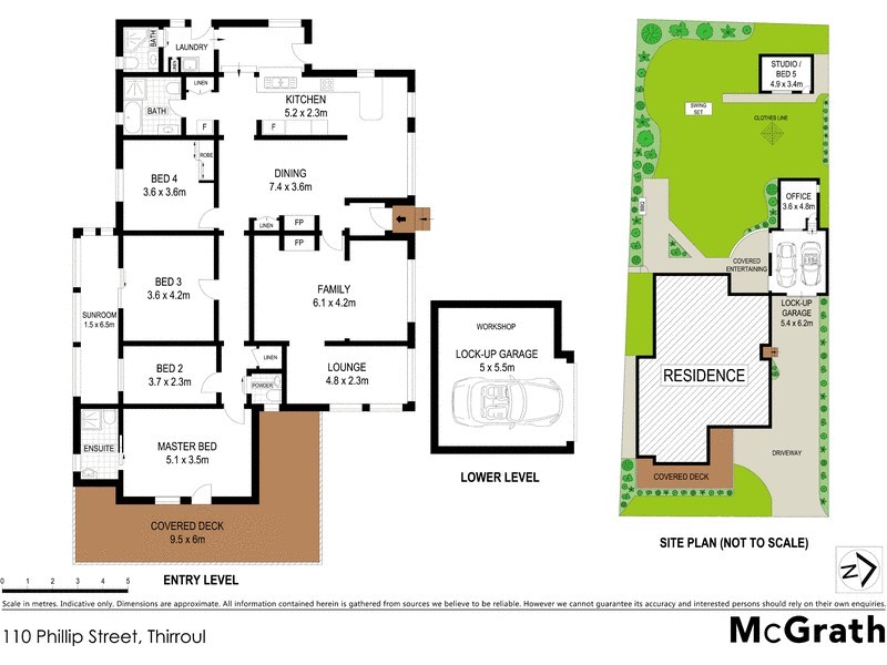 110 Phillip Street, Thirroul NSW 2515 Floorplan
