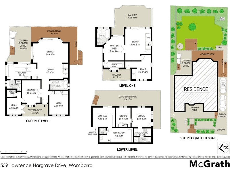 559 Lawrence Hargrave Drive, Wombarra NSW 2515 Floorplan
