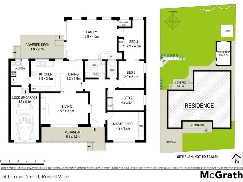 14 Terania Street, Russell Vale NSW 2517 Floorplan