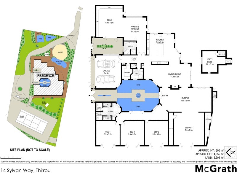 14 Sylvan Way, Thirroul NSW 2515 Floorplan