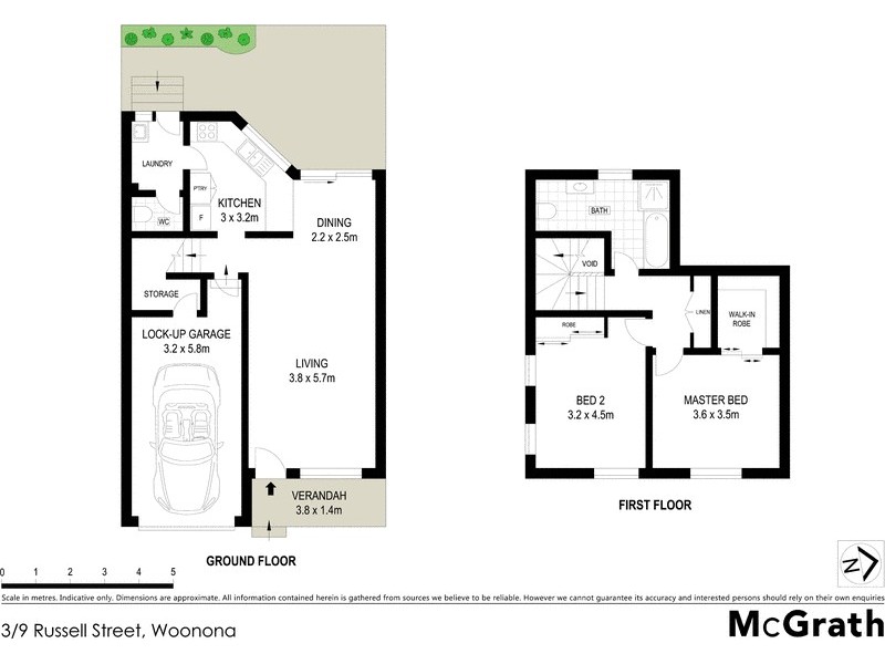 3/9 Russell Street, Woonona NSW 2517 Floorplan