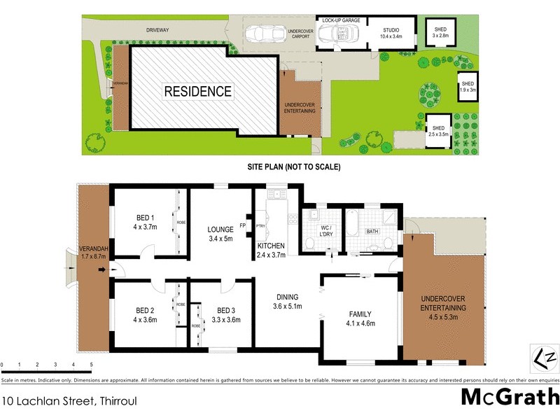10 Lachlan Street, Thirroul NSW 2515 Floorplan